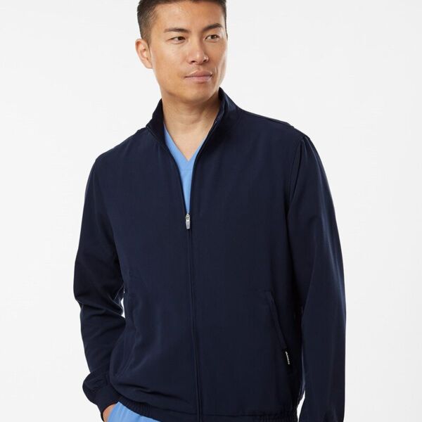 Men's Wolfe Everyday Full-Zip 6-Pocket Scrub Jacket Thumbnail