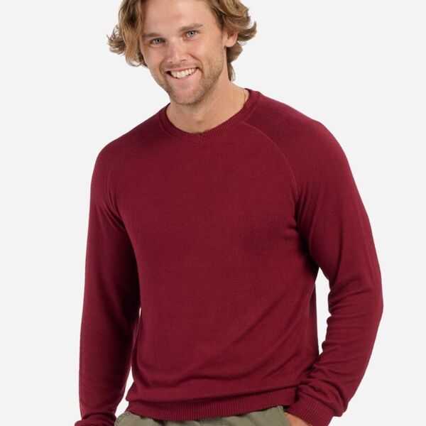 Men's Cuddle Cross-Neck Sweater Thumbnail