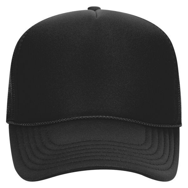 OTTO CAP 5 Panel Mid Profile Mesh Back Trucker Hat Thumbnail